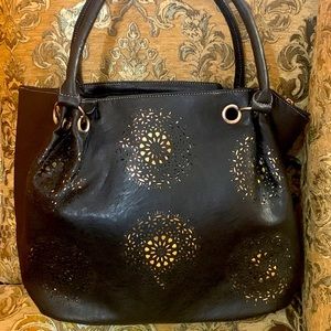 The laser edgy satchel. New!